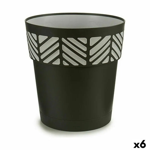 Саксия за самостоятелно поливане Stefanplast Orfeo Антрацит