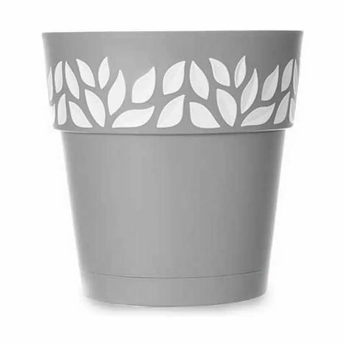 Саксия за самостоятелно поливане Stefanplast Cloe Сив