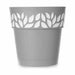 Саксия за самостоятелно поливане Stefanplast Cloe Сив