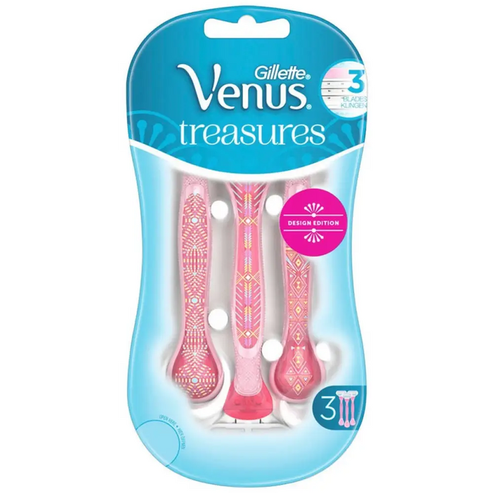 Самобръсначка Gillette Venus Treasures розов 3бр