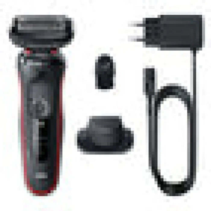 Самобръсначка BRAUN WET & DRY 51-R1200S RED ВОДОУСТОЙЧИВОСТ