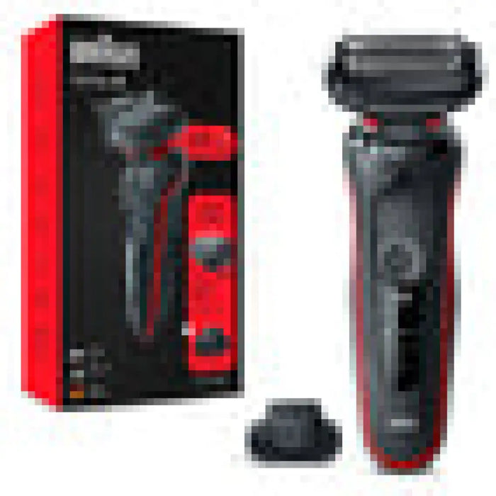 Самобръсначка BRAUN WET & DRY 51-R1200S RED ВОДОУСТОЙЧИВОСТ