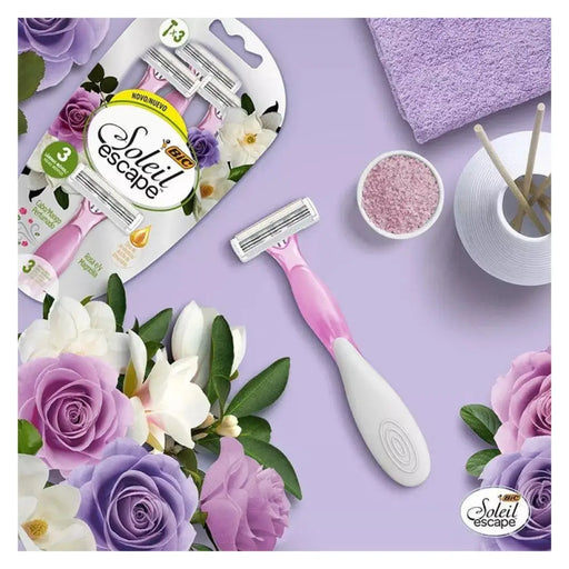 САМОБРЪСНАЧКА SOLEIL ESCAPE 3 МОМ.СЪЛЗА/РОЗА БЛ3 BIC