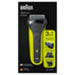 Самобръсначка BRAUN 300BT BLK/GRN ВОДОУСТОЙЧИВОСТ