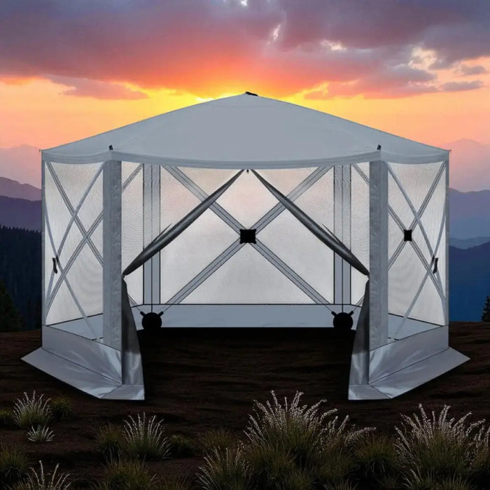 САМОРАЗГЪВАЩА СЕ КЪМПИНГ ШАТРА 350X350X220CM UCAMP HD-10742