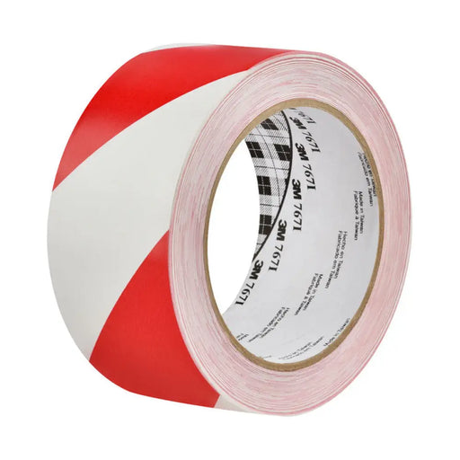 САМОЗАЛЕПВАЩА СИГНАЛНА ЛЕНТА ЧЕРВЕНО-БЯЛА 33 M / 50 MM 3M