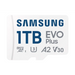 Samsung 1TB micro SD карта EVO Plus с адаптер UHS-I