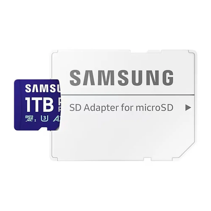 Samsung 1TB micro SD карта PRO Plus с адаптер UHS-I четене