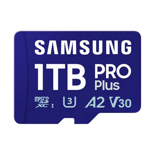 Samsung 1TB micro SD карта PRO Plus с адаптер UHS-I четене