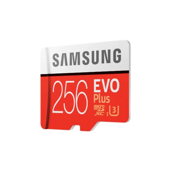 Samsung 256GB micro SD карта EVO+ с адаптер Class10 Четене
