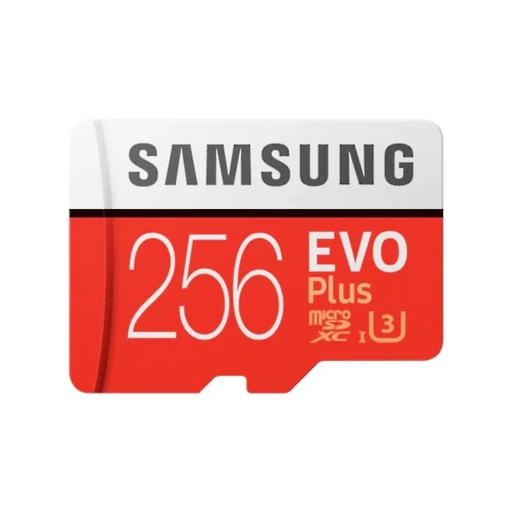 Samsung 256GB micro SD карта EVO+ с адаптер Class10 Четене