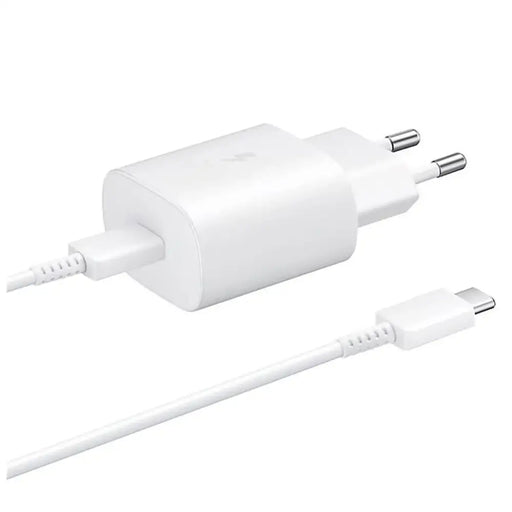 Samsung 25W EP-TA800EWE USB-C стенно зарядно с резервна