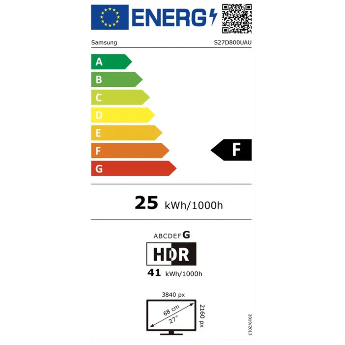 Samsung 27D800 27’’ VA LED 3840x2160 PBP PIP USB-C 90W USB