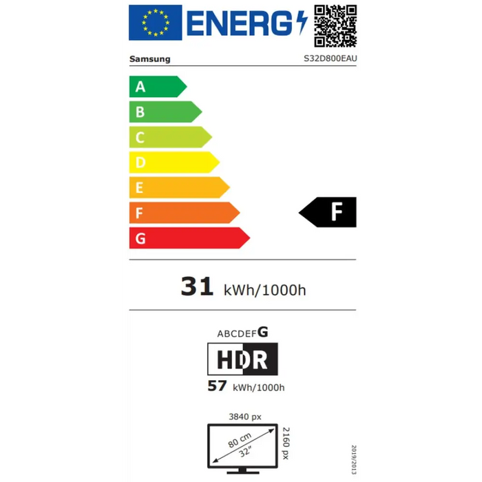 Samsung 32D800 32’’ IPS LED,4K 3840x2160 350 cd/m2 PBP PIP