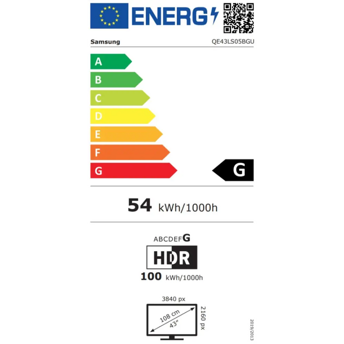 Samsung 43’’ 43LS05 QLED Sero 4K Smart TV Безжичен Мрежов