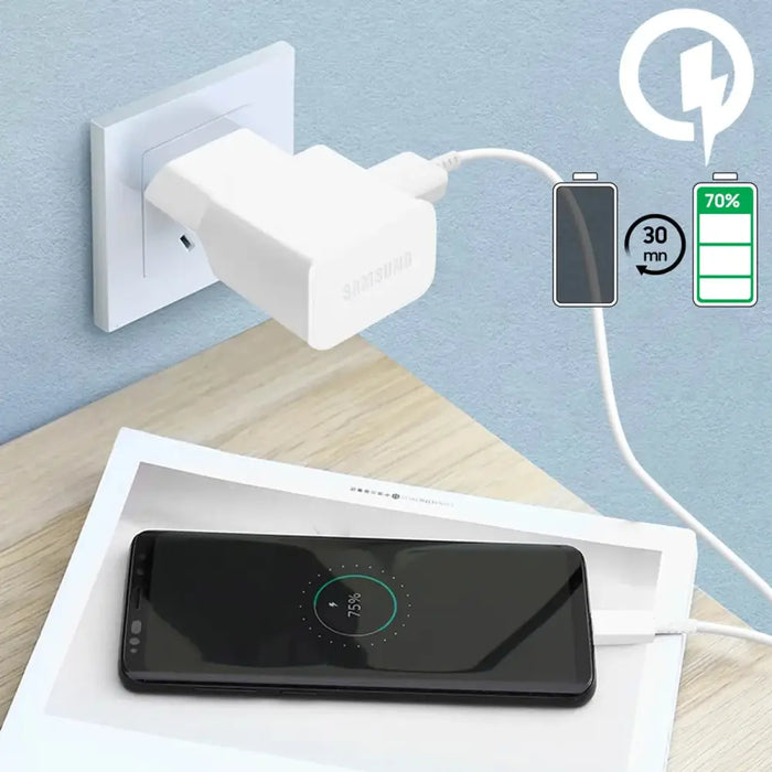 Samsung EP-TA200EWE USB-A 15W стенно зарядно устройство