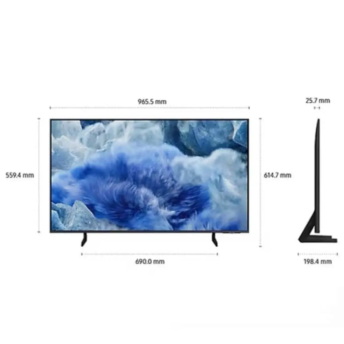 Samsung QLED 43Q8F 108 cm Smart 4K Ultra HD 50Hz Модел 2025