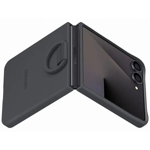 Samsung Ring Case за Samsung Galaxy Z Flip7 - черен