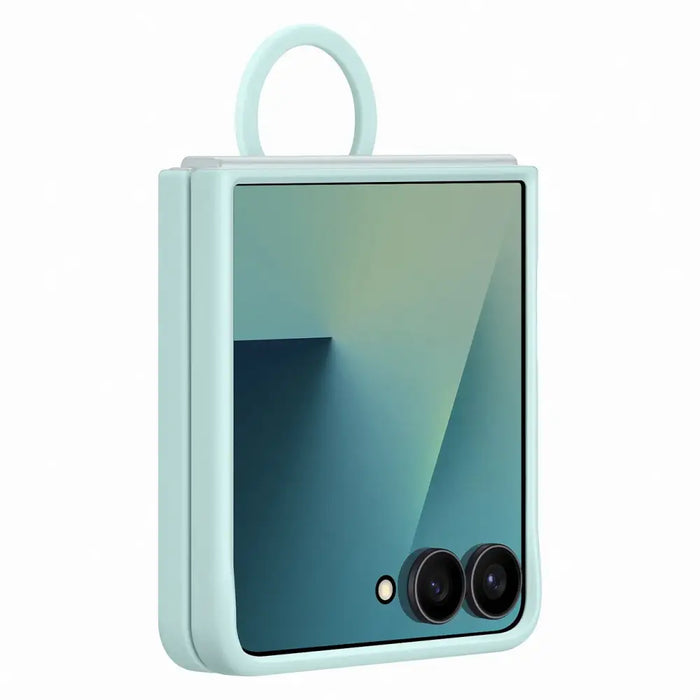 Samsung Ring Case за Samsung Galaxy Z Flip7 - светло син