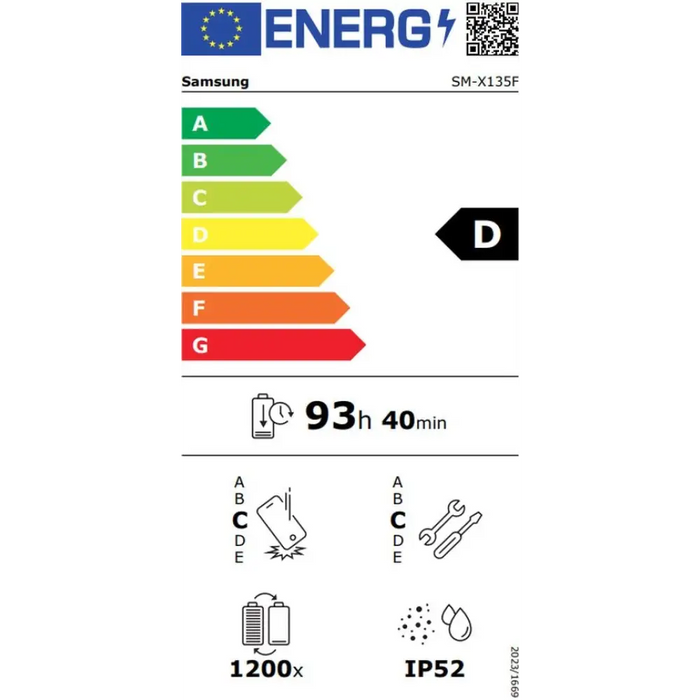 Samsung SM-135 Galaxy Tab A11 LTE 8.7’’ 64GB Сребрист