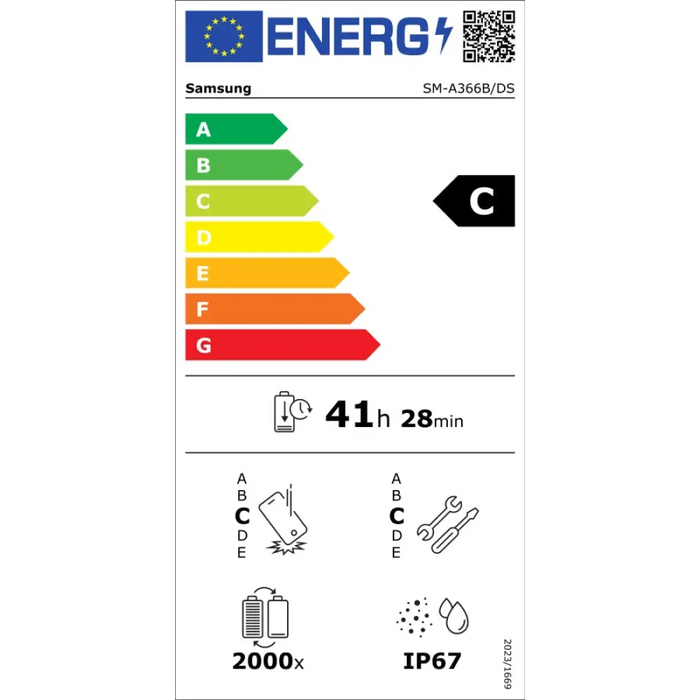 Samsung SM-A366 GALAXY A36 5G 128GB 6GB Awesome Black EE