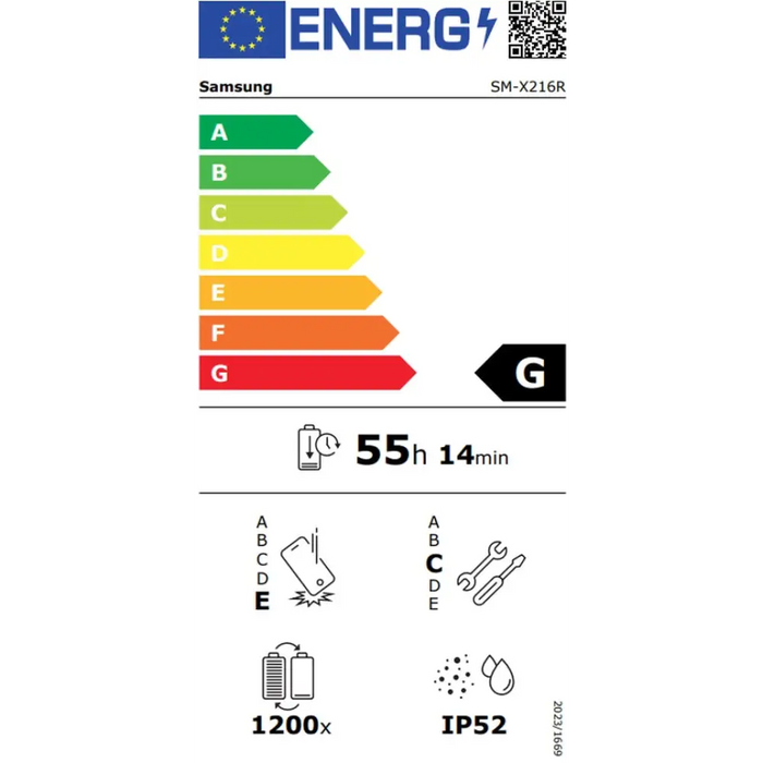 Samsung SM-X216R Galaxy Tab A9+ 11’’ 5G 8GB 256GB Сив