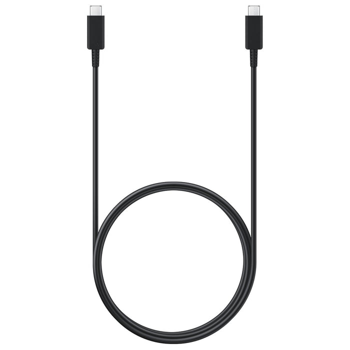 Samsung кабел USB-C - USB-C 5A 480Mbps 1.8m черен (EP-DX510JBEGEU)