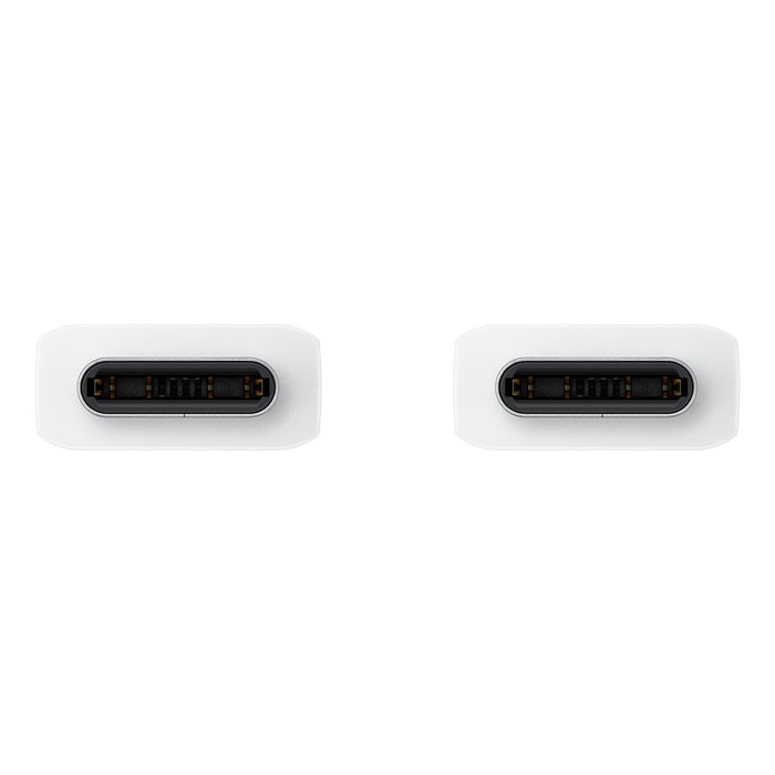 Samsung кабел USB-C - USB-C 3A 480Mbps 1.8m бял (EP-DX310JWEGEU)