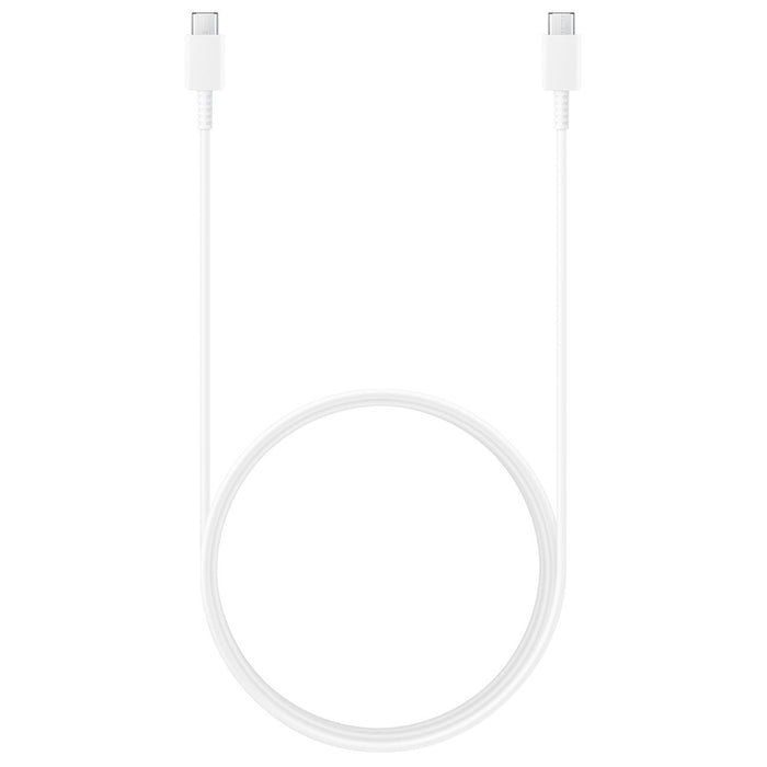 Samsung кабел USB-C - USB-C 3A 480Mbps 1.8m бял (EP-DX310JWEGEU)