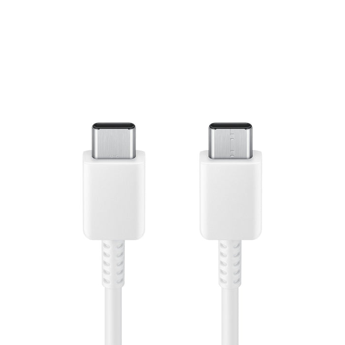 Samsung кабел USB-C - USB-C 3A 480Mbps 1.8m бял (EP-DX310JWEGEU)