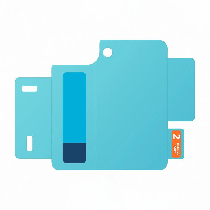 Преден протектор за Samsung Galaxy Z Flip 5 - прозрачен