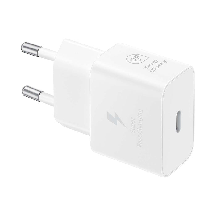 Зарядно за стена Samsung EP-T2510NWEGEU 25W SFC USB-C GaN - бяло