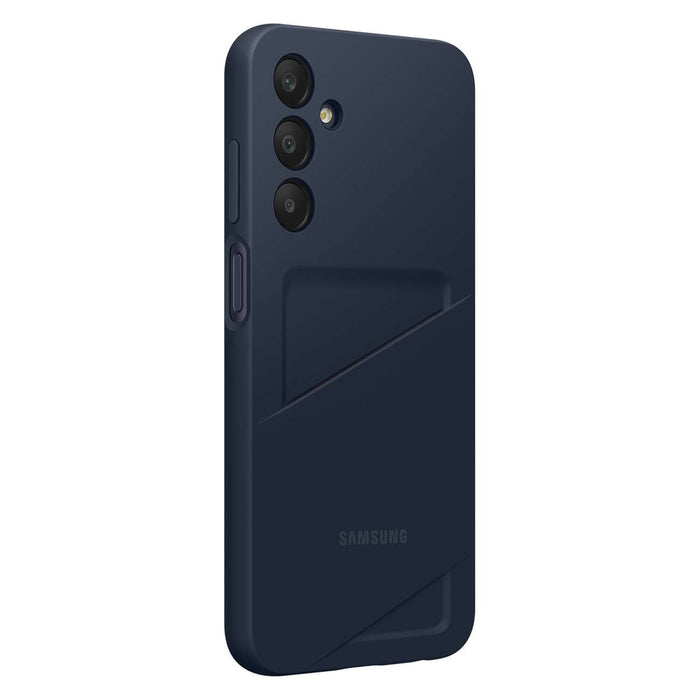 Samsung Card Slot Case EF-OA156TBEGWW със слот за карта за Samsung Galaxy A15 / A15 5G - черен и син