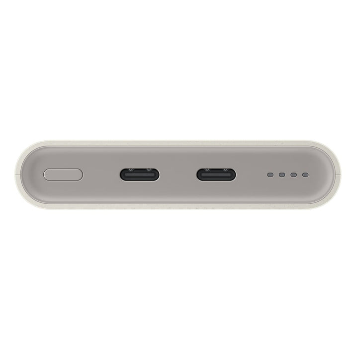 Преносима батерия Powerbank Samsung EB-P3400XUEGEU FastCharge 2x USB-C 25W 10000mAh - бежов