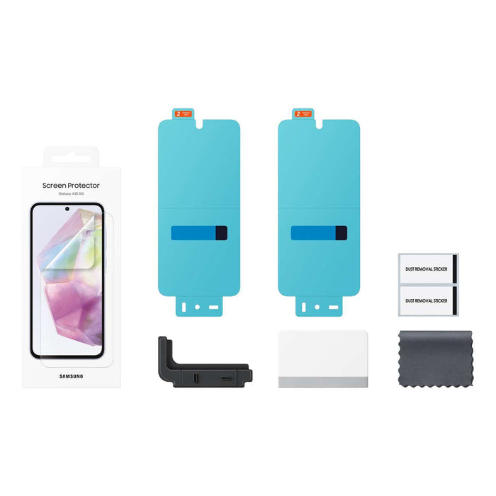 Защитно фолио за екран Samsung EF-UA356CTEGWW за Samsung Galaxy A35 (2 бр.)