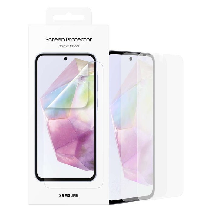 Защитно фолио за екран Samsung EF-UA356CTEGWW за Samsung Galaxy A35 (2 бр.)