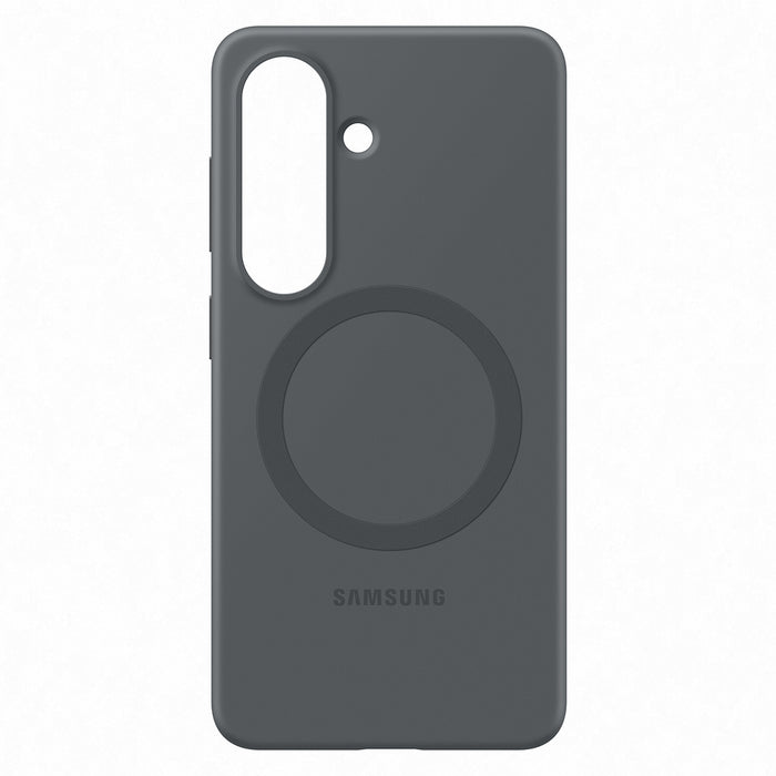 Силиконов магнитен калъф Samsung за Samsung Galaxy S26, съвместим с MagSafe - черен