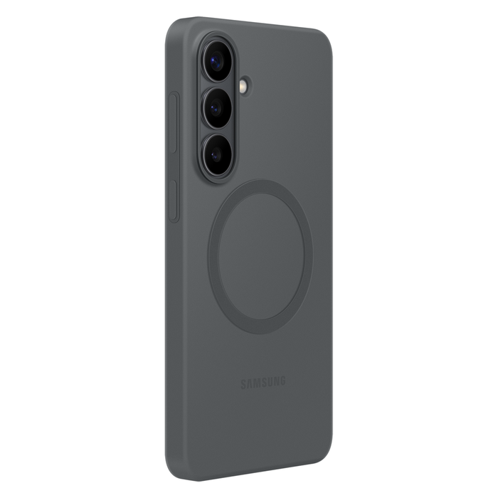 Силиконов магнитен калъф Samsung за Samsung Galaxy S26, съвместим с MagSafe - черен