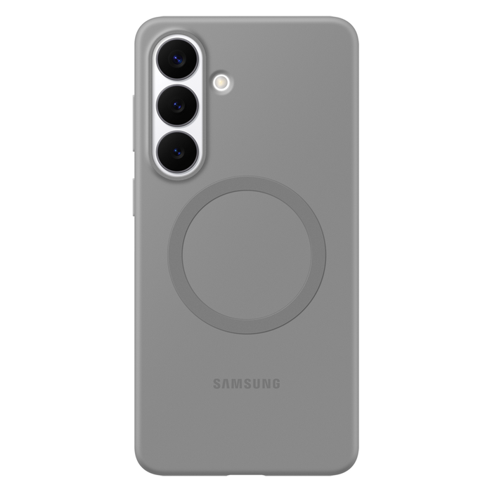 Силиконов калъф с магнит Samsung за Samsung Galaxy S26, съвместим с MagSafe - сив
