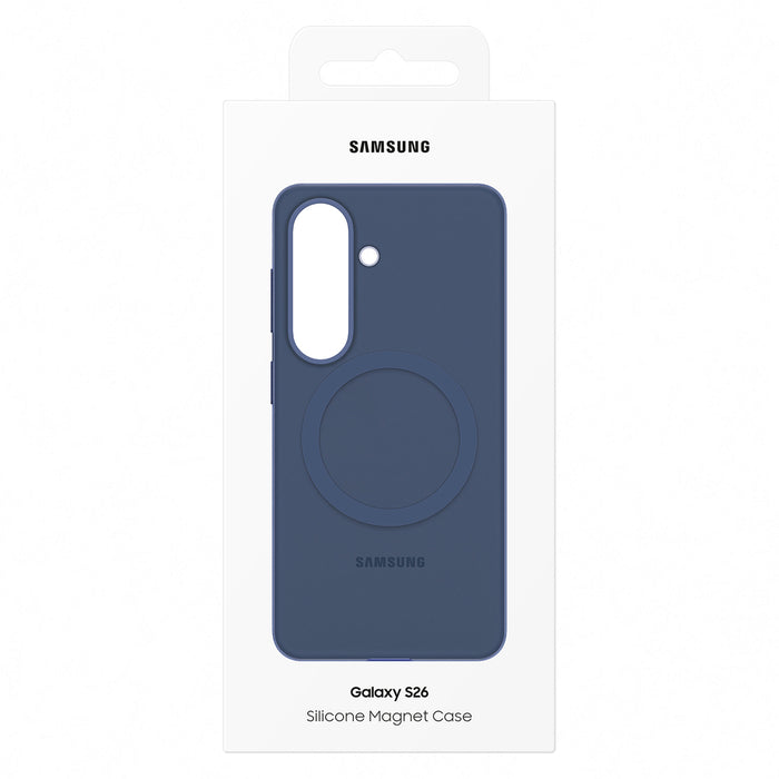 Силиконов калъф с магнит Samsung за Samsung Galaxy S26, съвместим с MagSafe - лилав