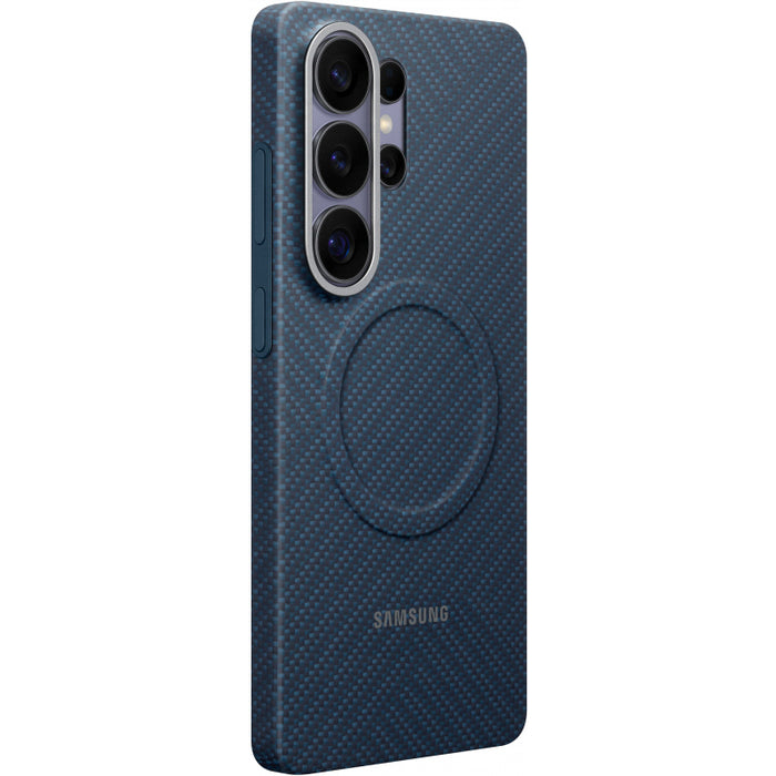 Кейс с магнит от карбон за Samsung Galaxy S26 Ultra S948, синьо-виолетов EF-KS948SCEGWW