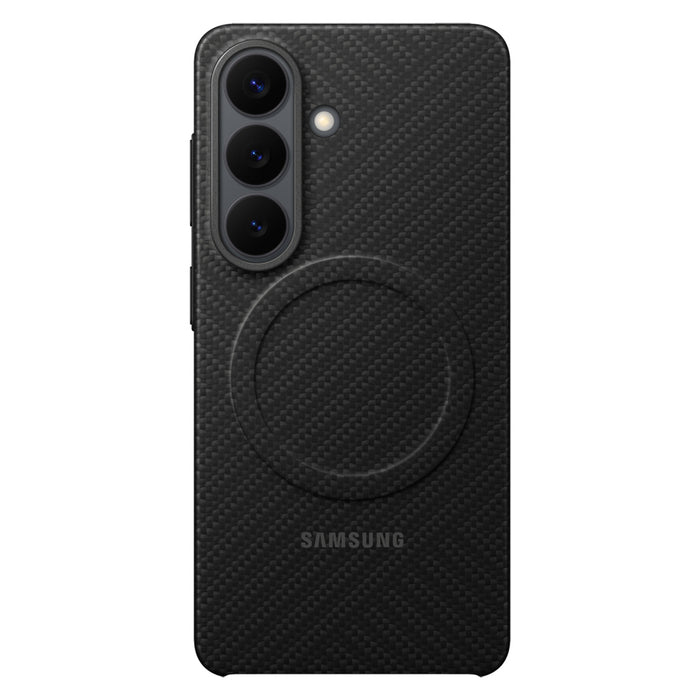 Кейс с магнит от карбон за Samsung Galaxy S26 Plus S947, черен EF-KS947SNEGWW