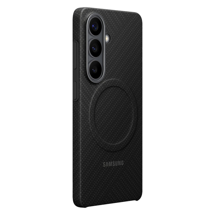 Кейс с магнит от карбон за Samsung Galaxy S26 Plus S947, черен EF-KS947SNEGWW