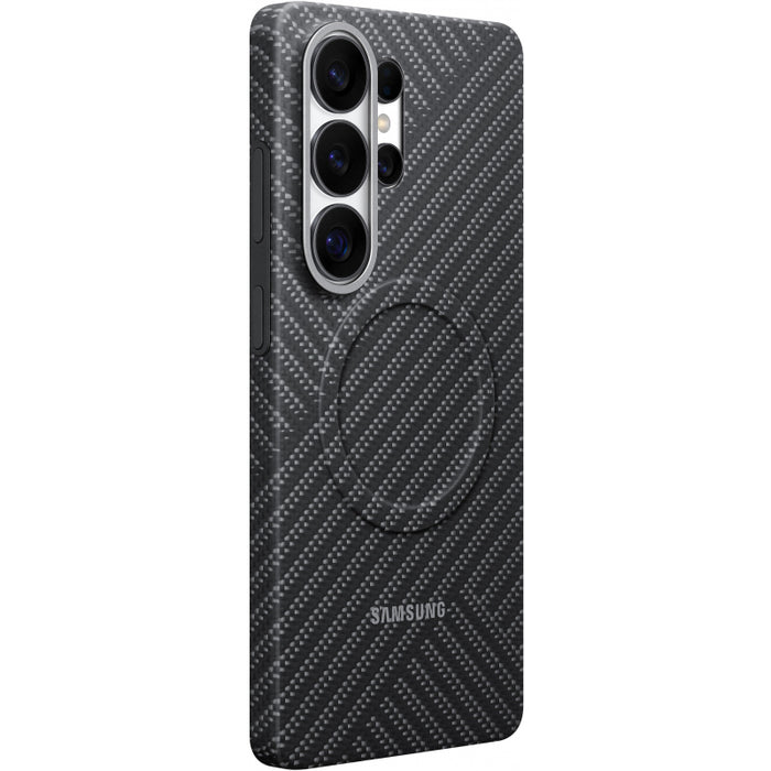 Кейс с магнит от карбон за Samsung Galaxy S26 Ultra S948, сив EF-KS948SSEGWW