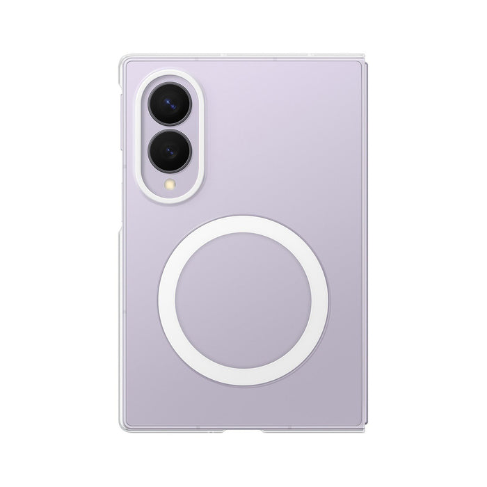 Samsung Clear Magnet Case за Samsung Galaxy Z Fold 8 0.8 мм, съвместим с MagSafe + 2 бр. антирефлексно фолио - прозрачен