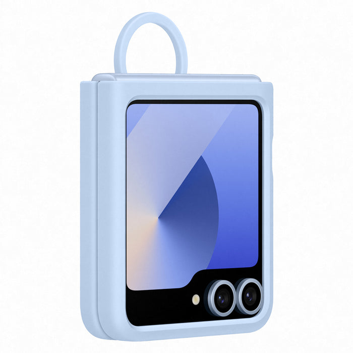 КАЛЪФ SAMSUNG FLIP6 SILI BLUE EF-PF741TL