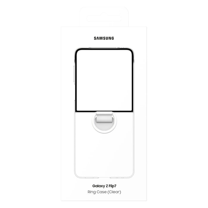КАЛЪФ SAMSUNG FLIP7 RING CLEAR EF-QF766C
