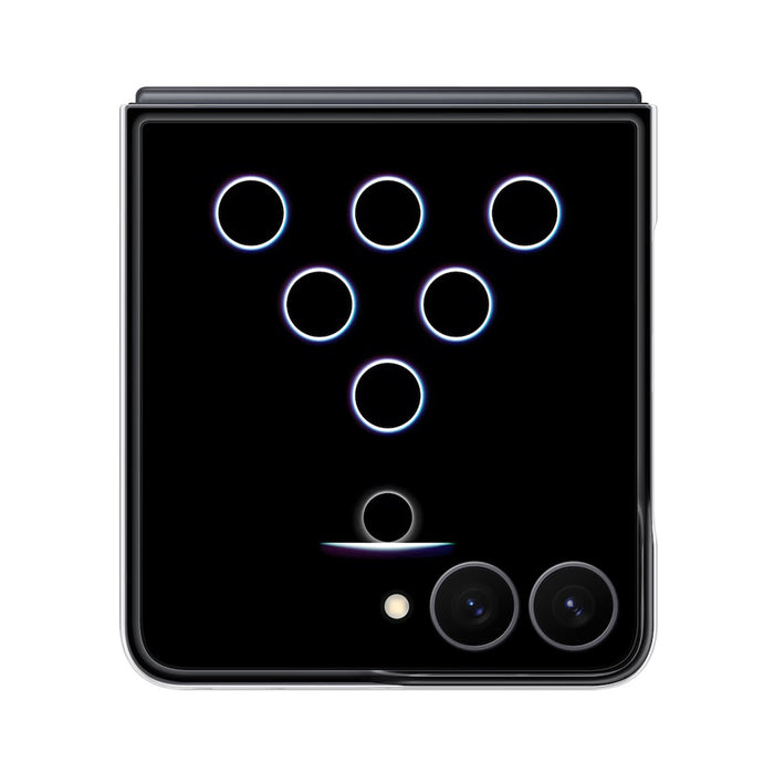 Калъф Samsung Flipsuit за Samsung Galaxy Z Flip 8 с интерактивна LED карта - сив