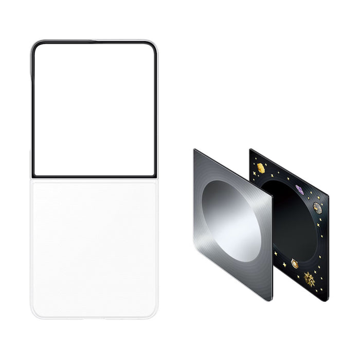 Калъф Samsung Flipsuit за Samsung Galaxy Z Flip 8 с интерактивна LED карта - сив