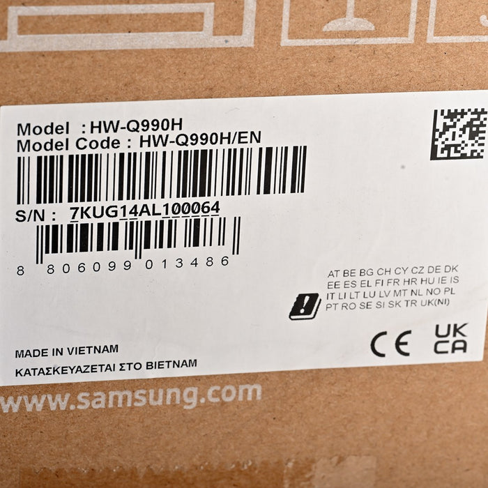 Samsung Q-серия HW-Q990H Черен 11.1.4 канала